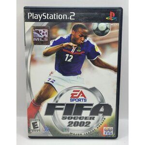 EA Sports FIFA Soccer 2002 PlayStation 2 Game Complete With Manual & Case